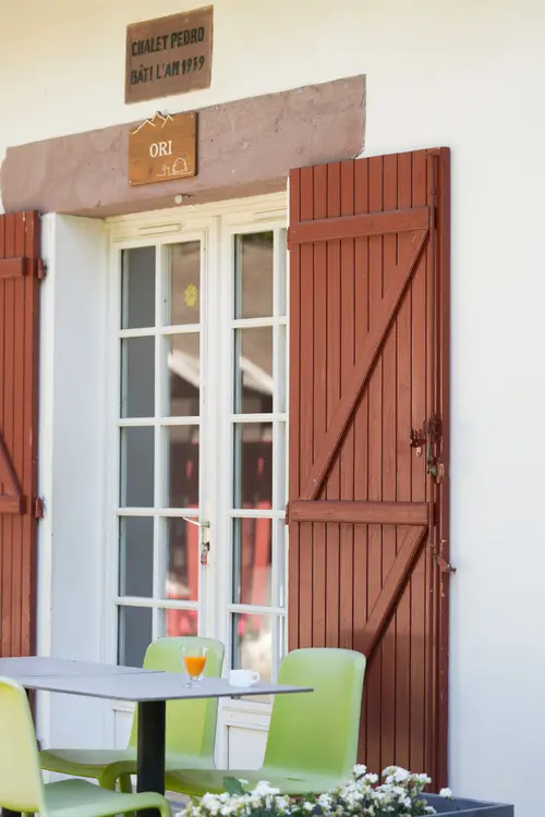 Entrée du gîte Ori